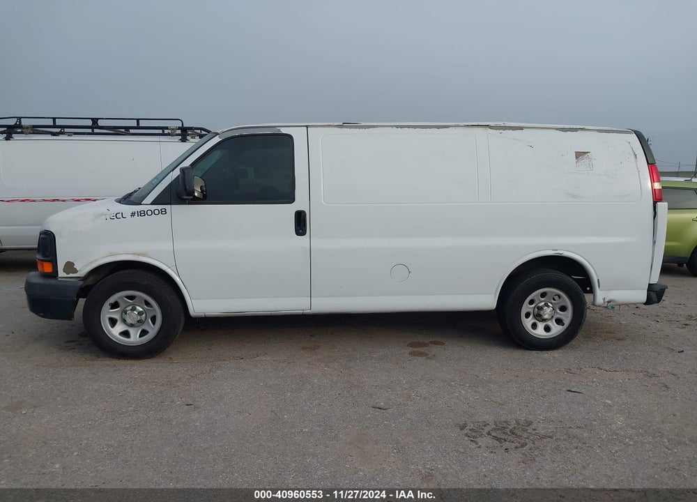 2012 CHEVROLET EXPRESS 1500 WORK VAN VIN: 1GCSGAFX1C1115087