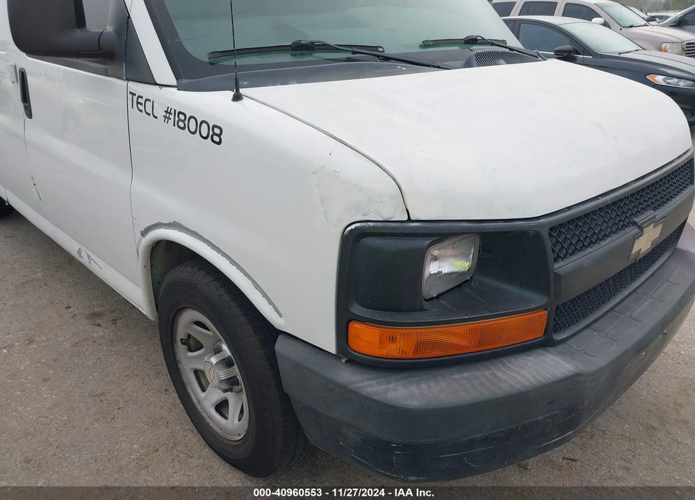 2012 CHEVROLET EXPRESS 1500 WORK VAN VIN: 1GCSGAFX1C1115087
