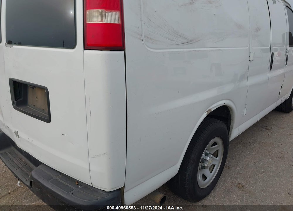 2012 CHEVROLET EXPRESS 1500 WORK VAN VIN: 1GCSGAFX1C1115087
