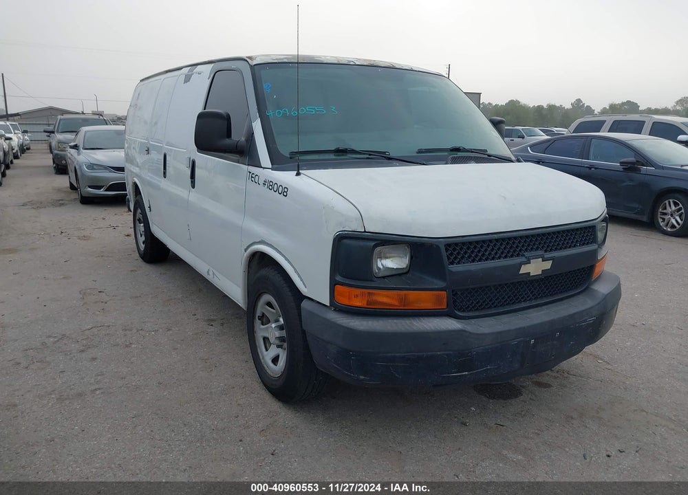 2012 CHEVROLET EXPRESS 1500 WORK VAN VIN: 1GCSGAFX1C1115087