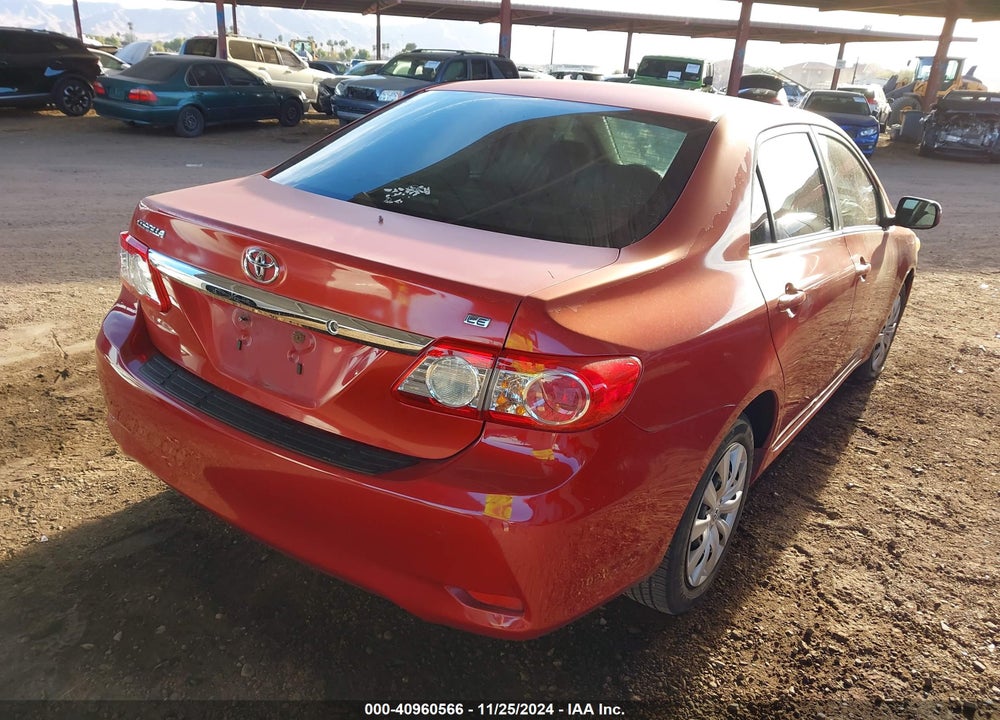 2012 TOYOTA COROLLA LE VIN: JTDBU4EE1C9173406