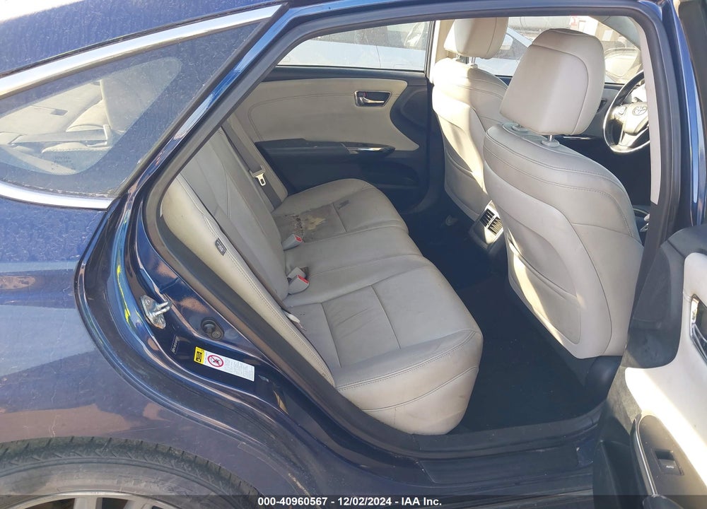2013 TOYOTA AVALON XLE PREMIUM VIN: 4T1BK1EB1DU042660