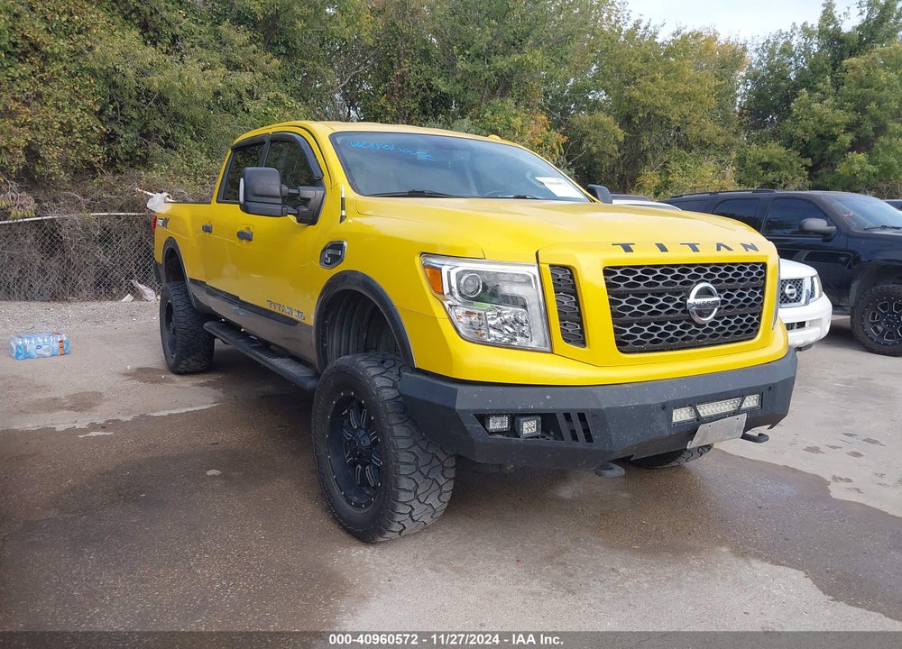 2017 NISSAN TITAN XD PRO-4X DIESEL VIN: 1N6BA1F45HN537061