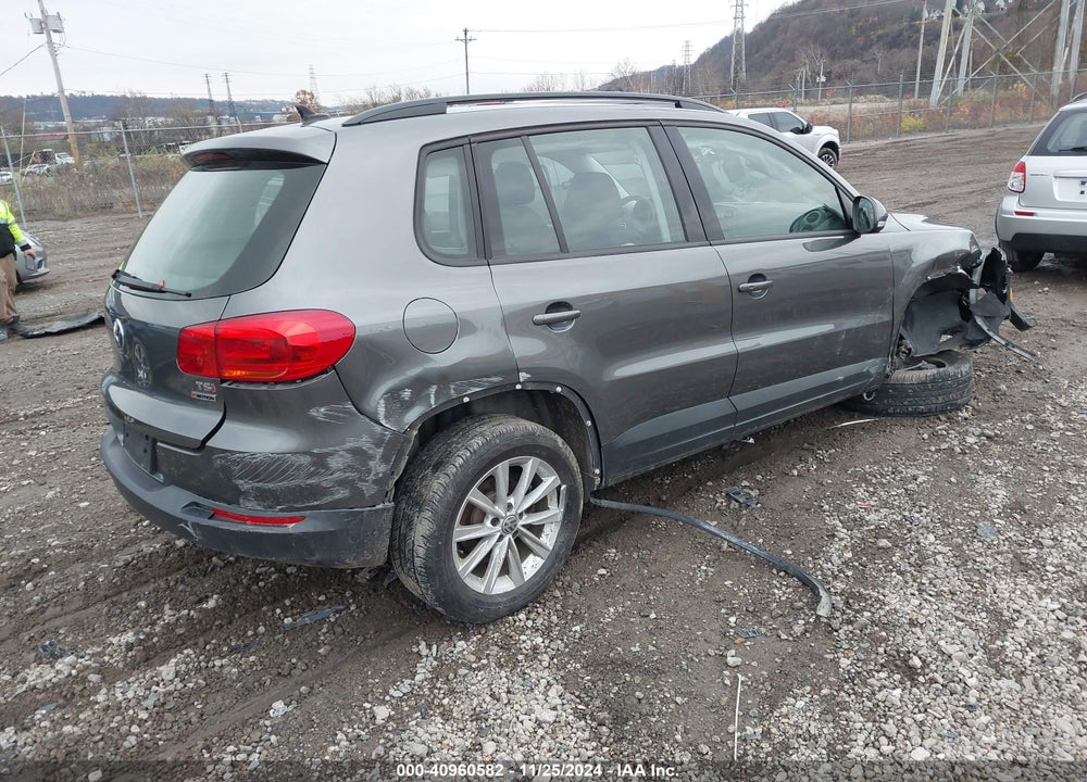 2018 VOLKSWAGEN TIGUAN LIMITED 2.0T VIN: WVGBV7AX4JK005668