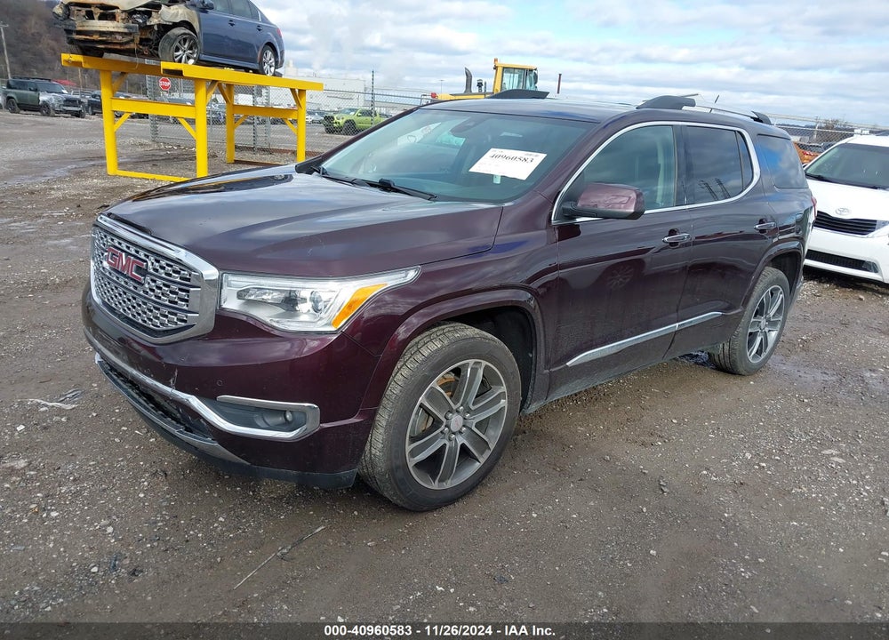 2018 GMC ACADIA DENALI VIN: 1GKKNPLS8JZ180412