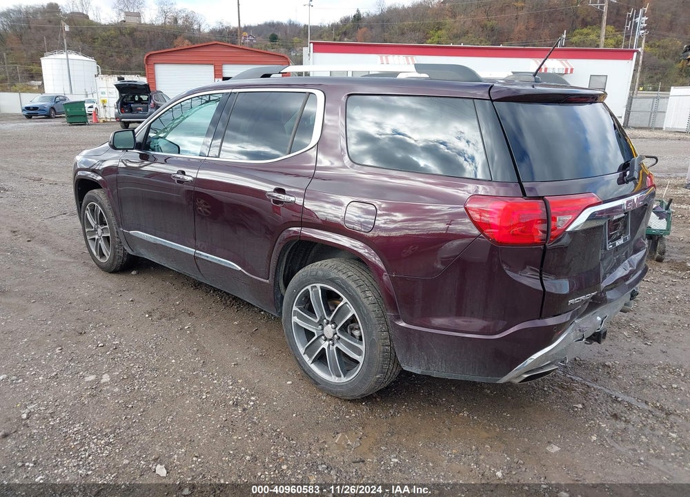 2018 GMC ACADIA DENALI VIN: 1GKKNPLS8JZ180412