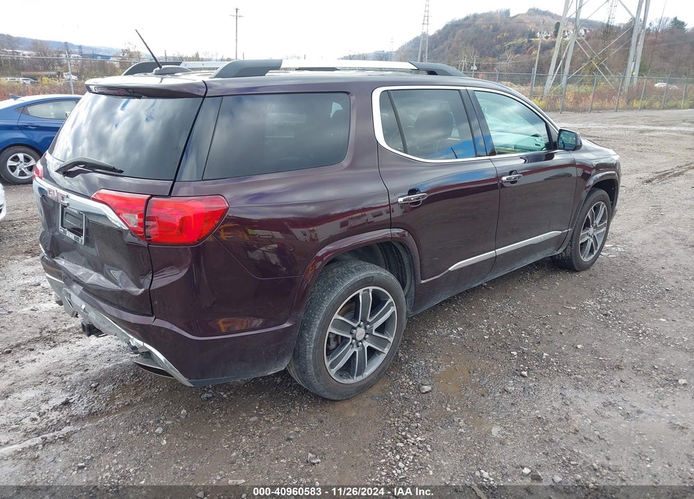 2018 GMC ACADIA DENALI VIN: 1GKKNPLS8JZ180412