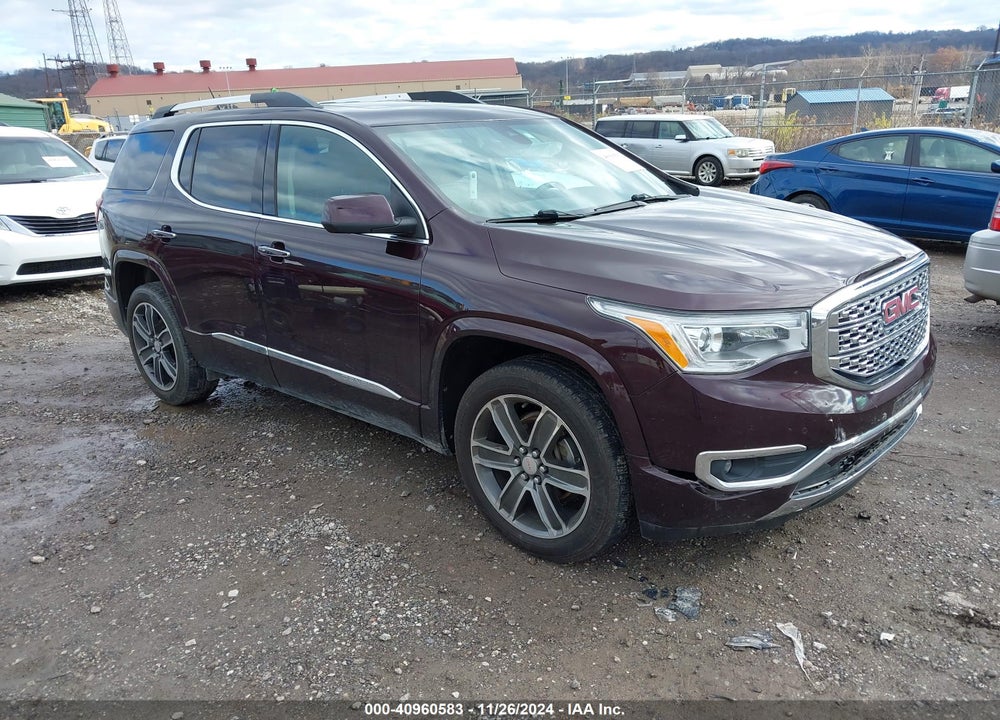 2018 GMC ACADIA DENALI VIN: 1GKKNPLS8JZ180412