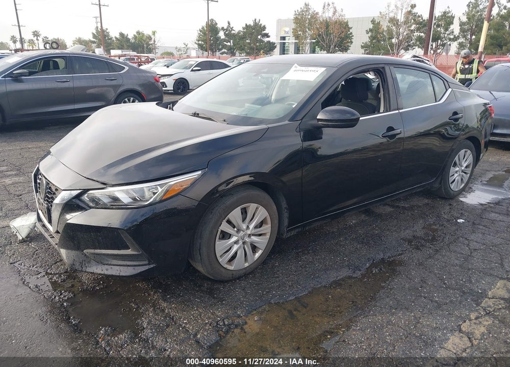 2021 NISSAN SENTRA S XTRONIC CVT VIN: 3N1AB8BV3MY227302