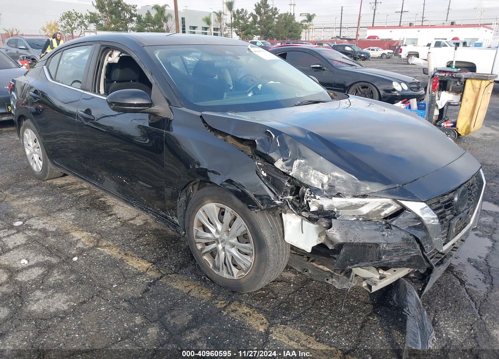 2021 NISSAN SENTRA S XTRONIC CVT VIN: 3N1AB8BV3MY227302