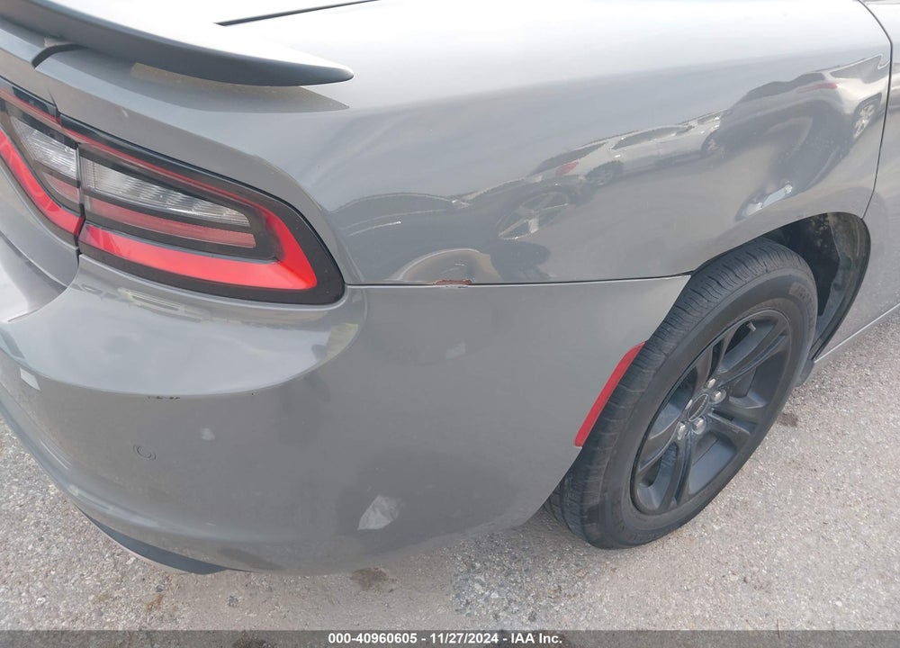 2019 DODGE CHARGER SXT RWD VIN: 2C3CDXBG7KH695701