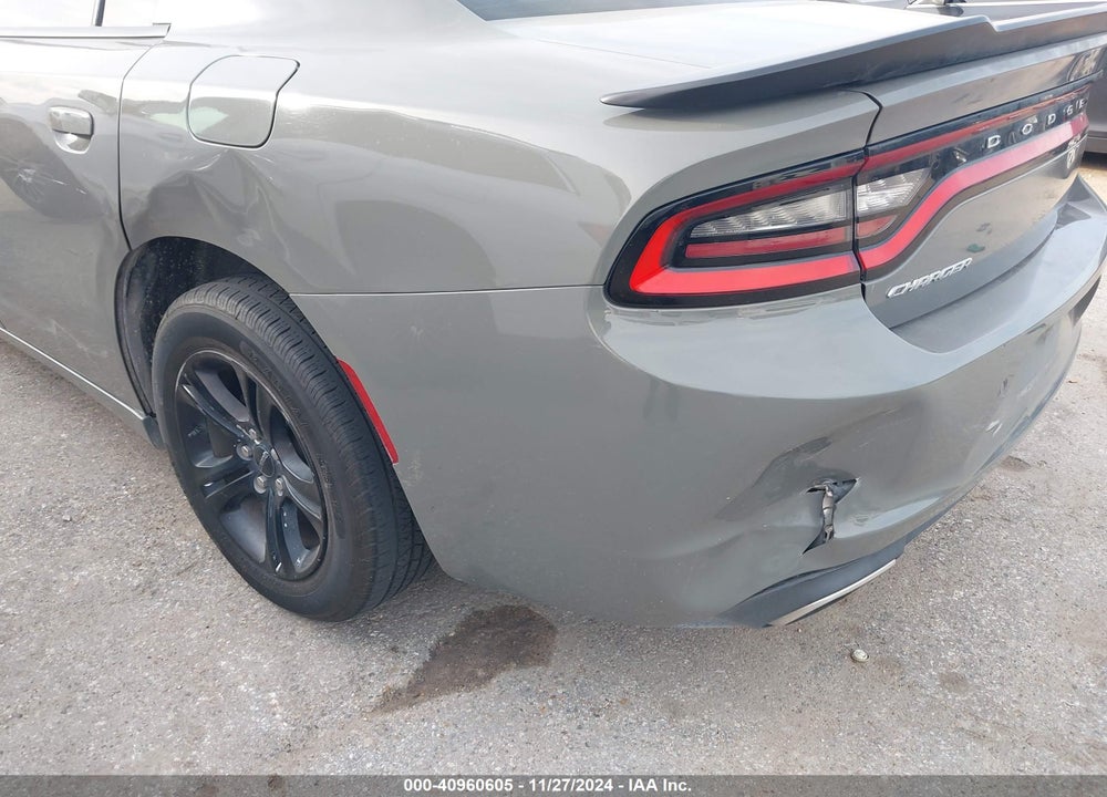 2019 DODGE CHARGER SXT RWD VIN: 2C3CDXBG7KH695701