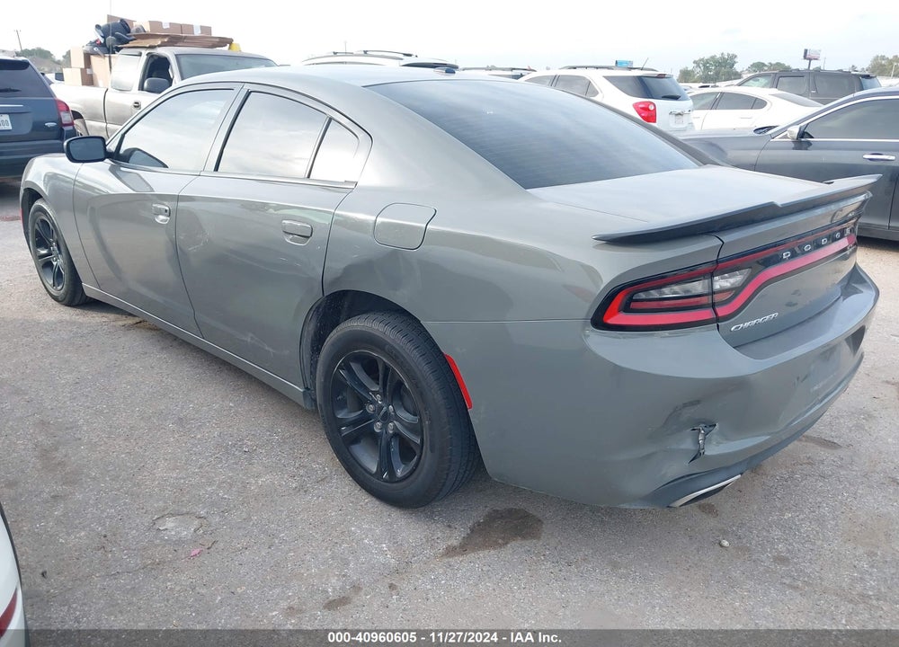2019 DODGE CHARGER SXT RWD VIN: 2C3CDXBG7KH695701