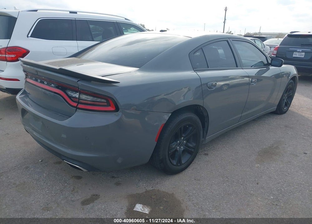 2019 DODGE CHARGER SXT RWD VIN: 2C3CDXBG7KH695701