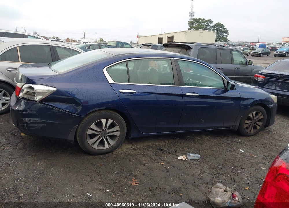 2013 HONDA ACCORD LX VIN: 1HGCR2F37DA035832