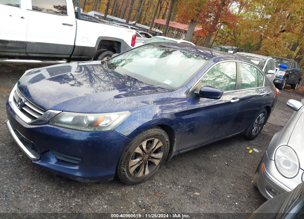 2013 HONDA ACCORD LX VIN: 1HGCR2F37DA035832