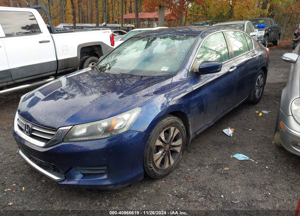 2013 HONDA ACCORD LX VIN: 1HGCR2F37DA035832