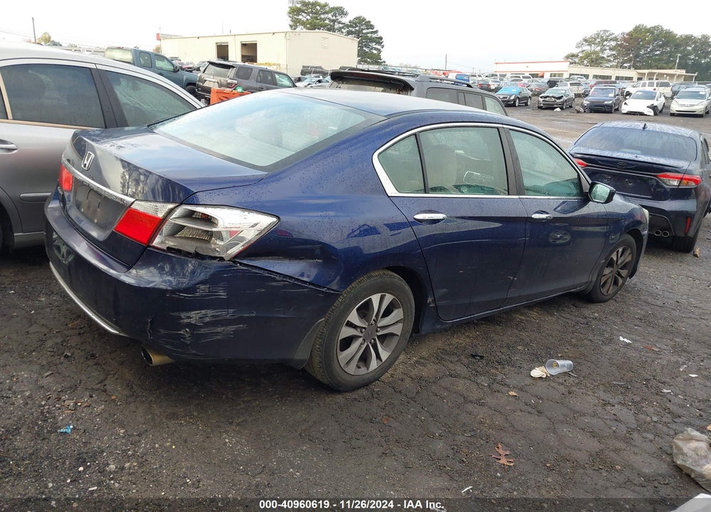 2013 HONDA ACCORD LX VIN: 1HGCR2F37DA035832