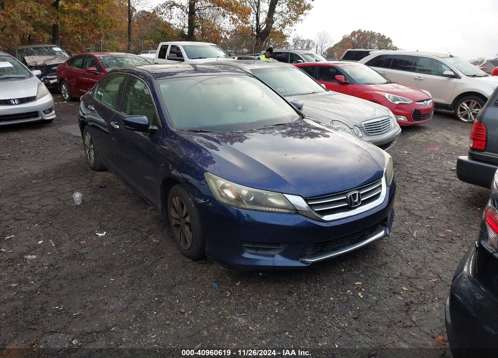 2013 HONDA ACCORD LX VIN: 1HGCR2F37DA035832