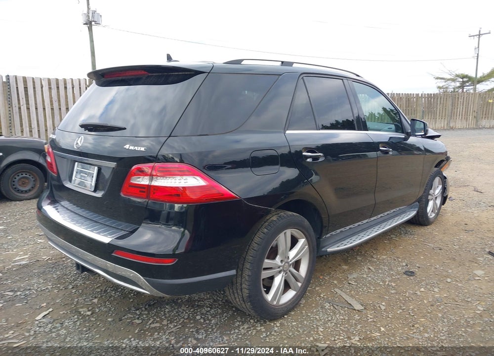 2015 MERCEDES-BENZ ML 350 4MATIC VIN: 4JGDA5HB0FA468097