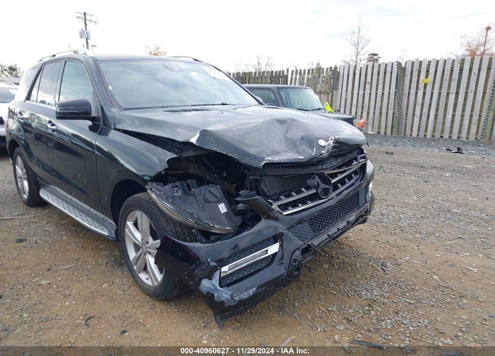 2015 MERCEDES-BENZ ML 350 4MATIC VIN: 4JGDA5HB0FA468097