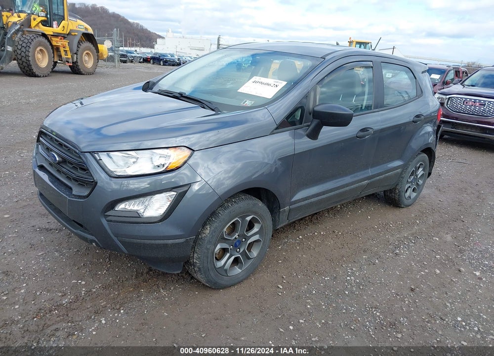 2021 FORD ECOSPORT S VIN: MAJ6S3FLXMC439059