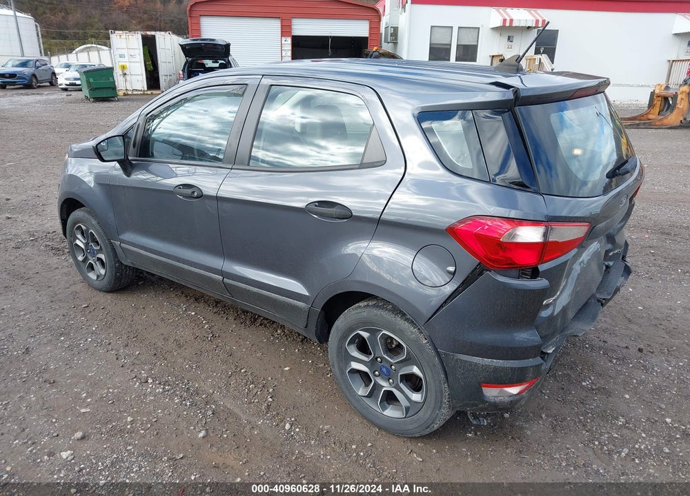 2021 FORD ECOSPORT S VIN: MAJ6S3FLXMC439059