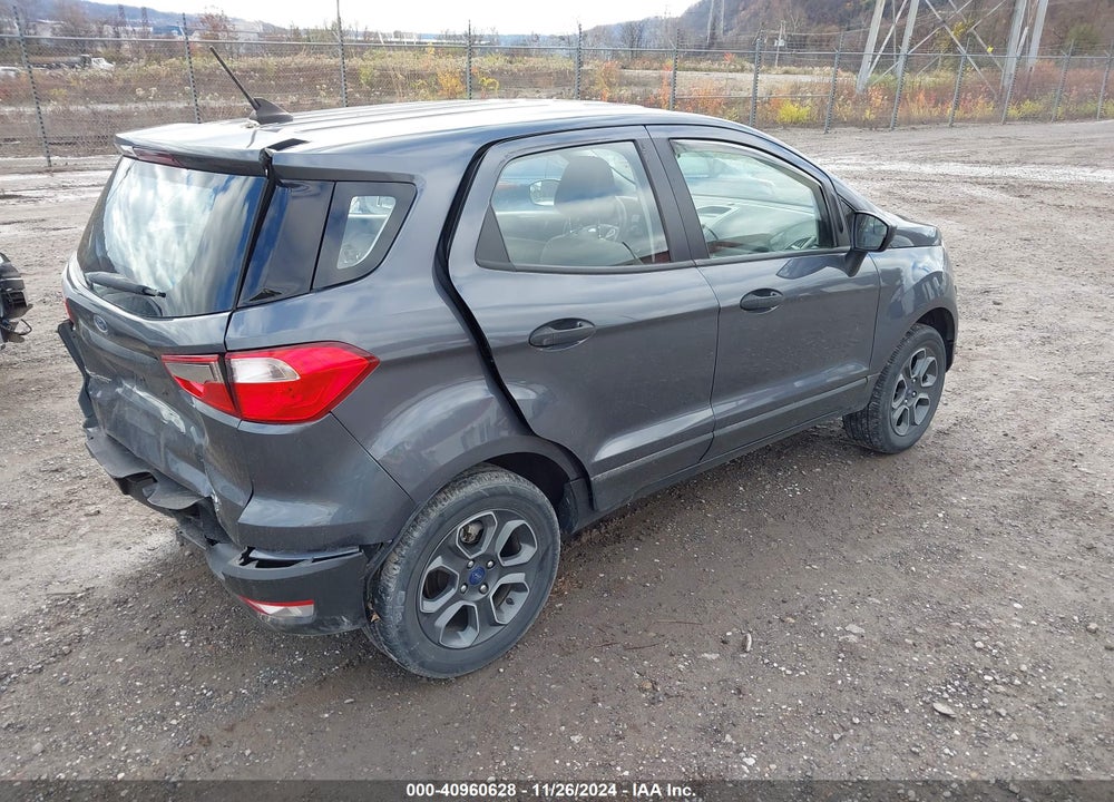 2021 FORD ECOSPORT S VIN: MAJ6S3FLXMC439059