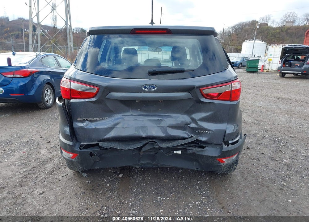 2021 FORD ECOSPORT S VIN: MAJ6S3FLXMC439059