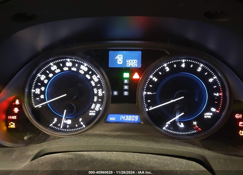 2009 LEXUS IS 250 VIN: JTHCK262992028763