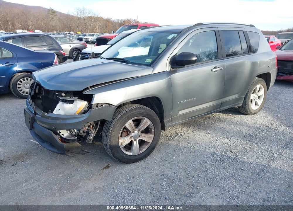 2012 JEEP COMPASS SPORT VIN: 1C4NJDBB6CD639053