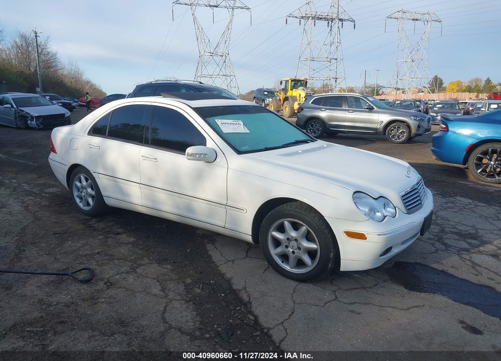 2004 MERCEDES-BENZ C 240 4MATIC VIN: WDBRF81J64F550512