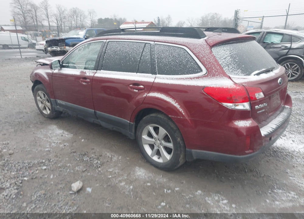 2013 SUBARU OUTBACK 2.5I LIMITED VIN: 4S4BRCKCXD3243693