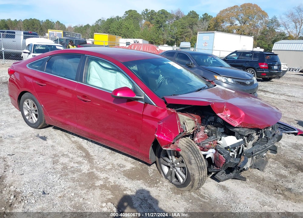 2016 HYUNDAI SONATA SE VIN: 5NPE24AF2GH311484