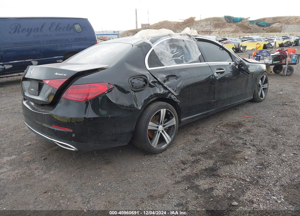 2022 MERCEDES-BENZ C 300 4MATIC VIN: W1KAF4HB7NR035661