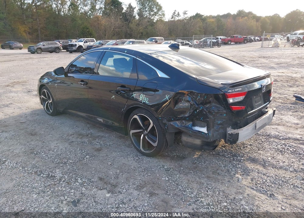 2020 HONDA ACCORD SPORT VIN: 1HGCV1F32LA043812