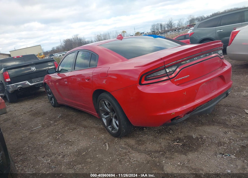 2015 DODGE CHARGER R/T VIN: 2C3CDXCTXFH886403