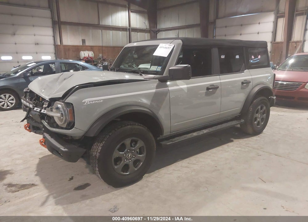 2022 FORD BRONCO BIG BEND VIN: 1FMEE5BPXNLA77295
