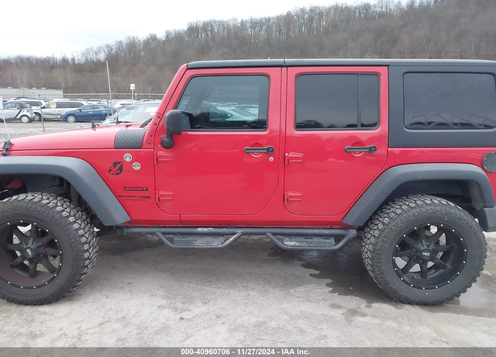 2018 JEEP WRANGLER JK UNLIMITED SPORT S 4X4 VIN: 1C4HJWDG5JL919812