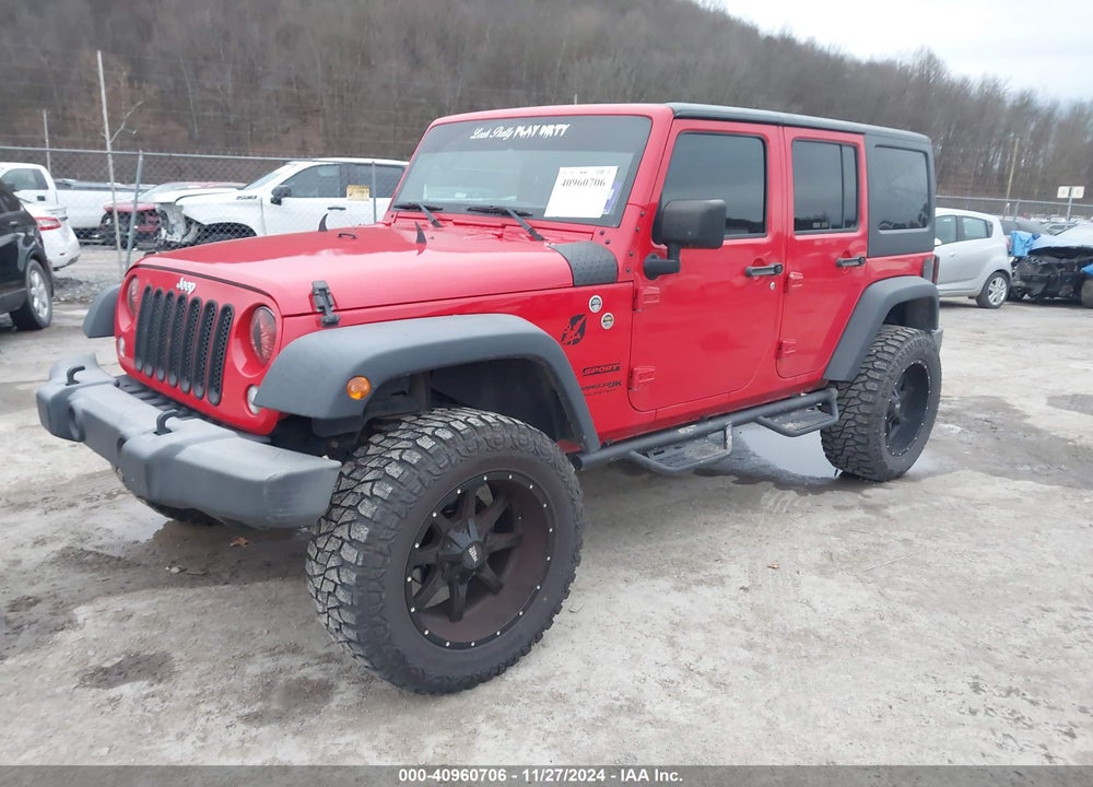 2018 JEEP WRANGLER JK UNLIMITED SPORT S 4X4 VIN: 1C4HJWDG5JL919812