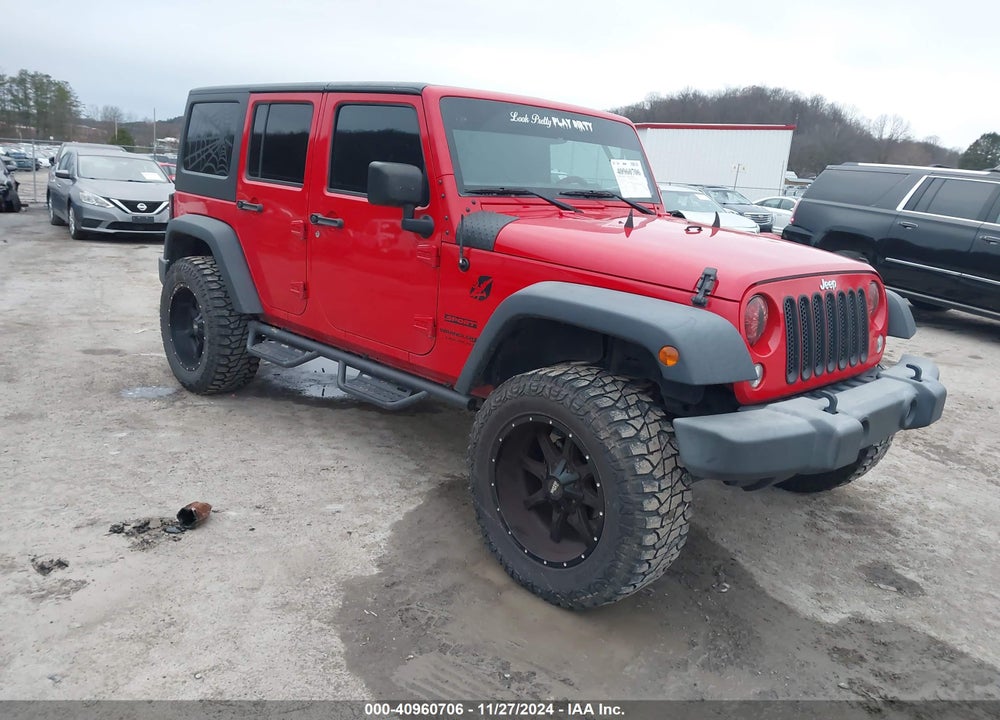 2018 JEEP WRANGLER JK UNLIMITED SPORT S 4X4 VIN: 1C4HJWDG5JL919812