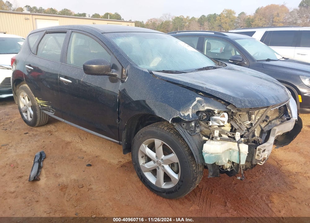 2009 NISSAN MURANO S VIN: JN8AZ18W29W214253