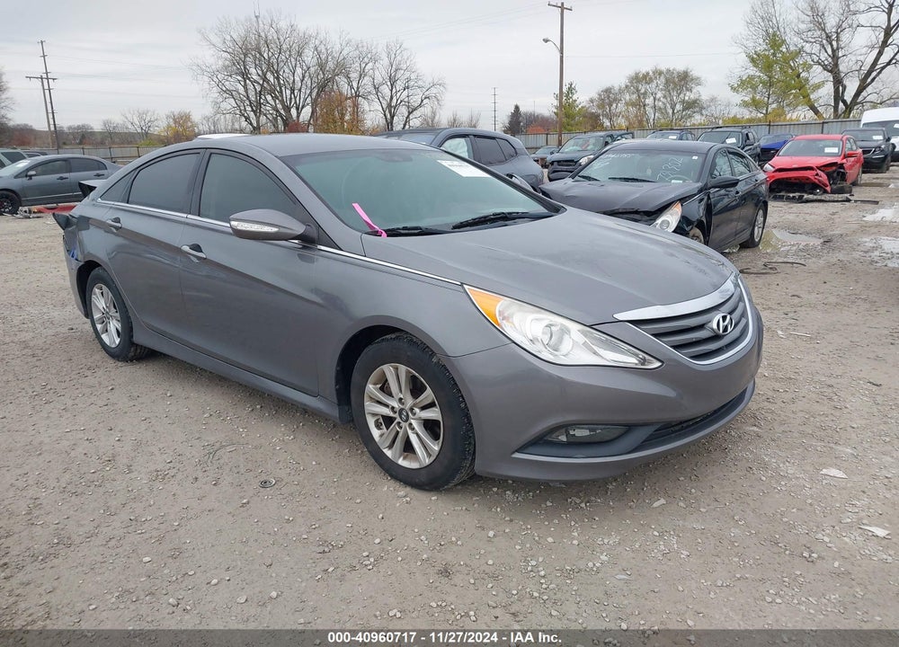 2014 HYUNDAI SONATA GLS VIN: 5NPEB4AC5EH936545