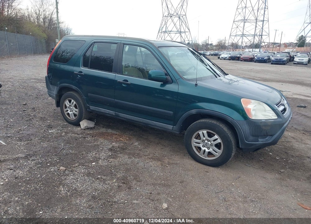 2003 HONDA CR-V EX VIN: SHSRD78833U119576