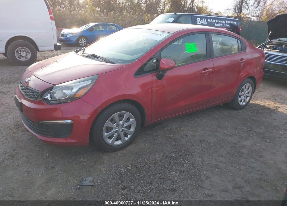 2017 KIA RIO LX VIN: KNADM4A32H6012629