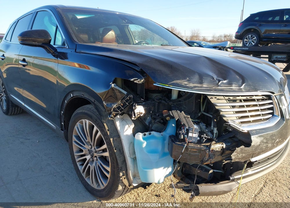 2016 LINCOLN MKX RESERVE VIN: 2LMTJ8LR3GBL39055