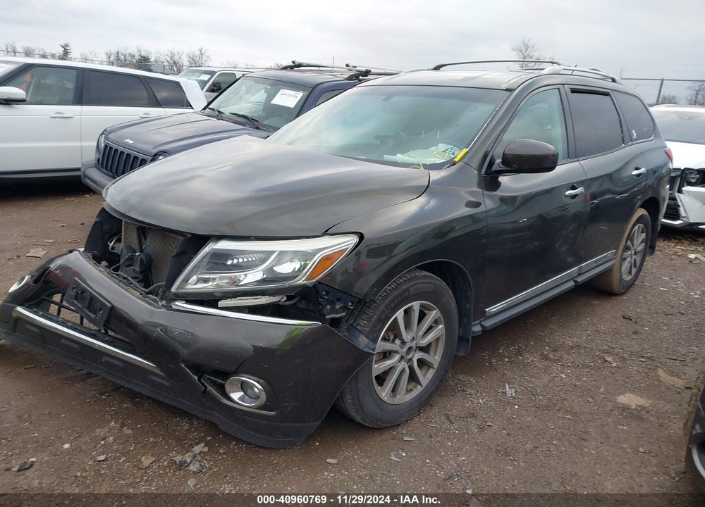 2016 NISSAN PATHFINDER SL VIN: 5N1AR2MM8GC614656