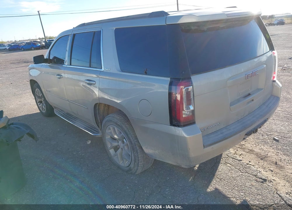 2015 GMC YUKON SLT VIN: 1GKS2BKC3FR147606