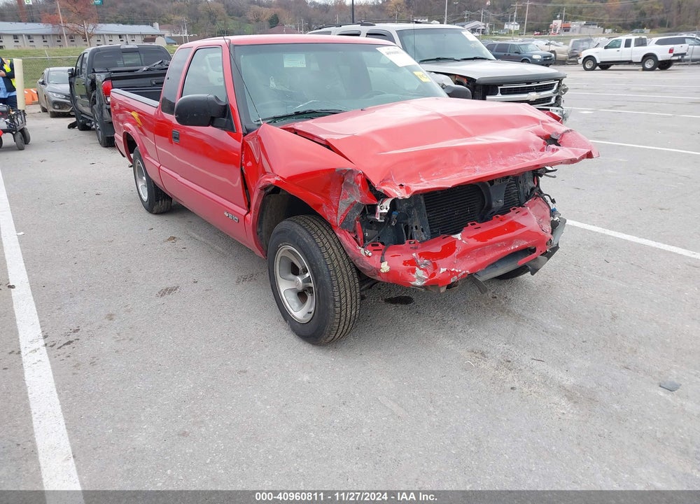 2002 CHEVROLET S-10 LS VIN: 1GCCS19W028231361