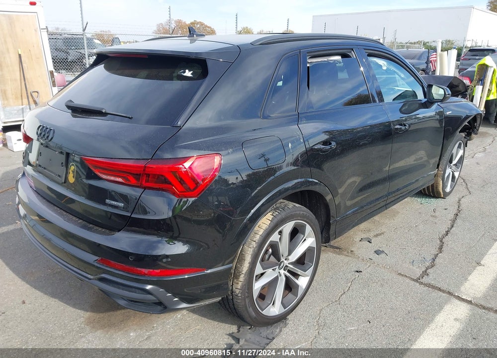 2021 AUDI Q3 PREMIUM 45 TFSI S LINE QUATTRO TIPTRONIC VIN: WA1DECF30M1060067